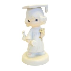 VTG Graduation 1980 Precious Moments Figurine - The Lord Bless You and Keep You